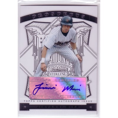 2009 Bowman Sterling Prospects #JMM Jiovanni Mier AU