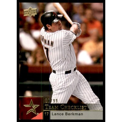 2009 Upper Deck Gold #477 Lance Berkman CL