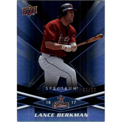 2009 Upper Deck Spectrum Black #40 Lance Berkman