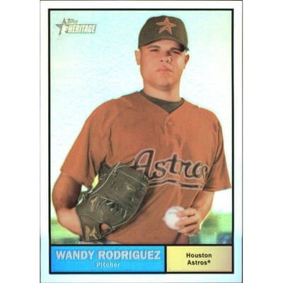 2010 Topps Heritage Chrome Refractors #C137 Wandy Rodriguez