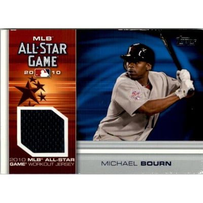 2010 Topps Update All-Star Stitches #MBO Michael Bourn
