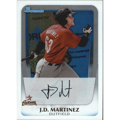 2011 Bowman Prospects International #BP92 J.D. Martinez