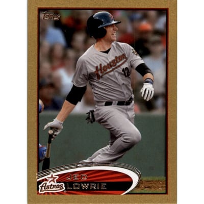 2012 Topps Mini Gold #455 Jed Lowrie