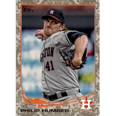 2013 Topps Camo #535 Philip Humber