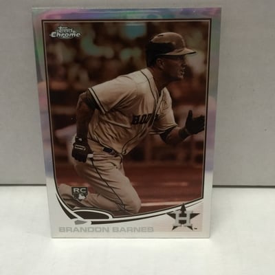 2013 Topps Chrome Sepia Refractors #93 Brandon Barnes