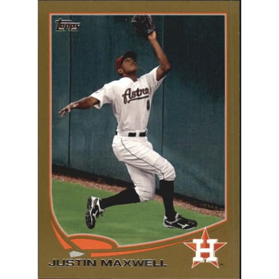 2013 Topps Mini Gold #178 Justin Maxwell