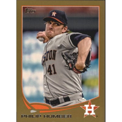 2013 Topps Mini Gold #535 Philip Humber