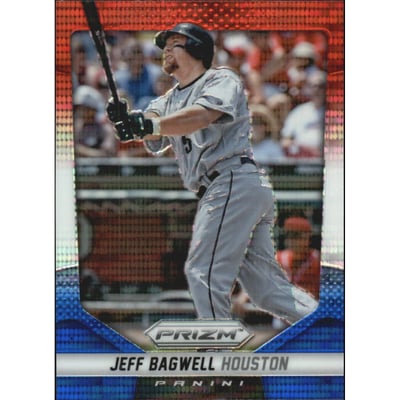 2014 Panini Prizm Prizms Red White and Blue Pulsar #165 Jeff Bagwell