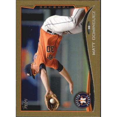 2014 Topps Mini Gold #218 Matt Dominguez