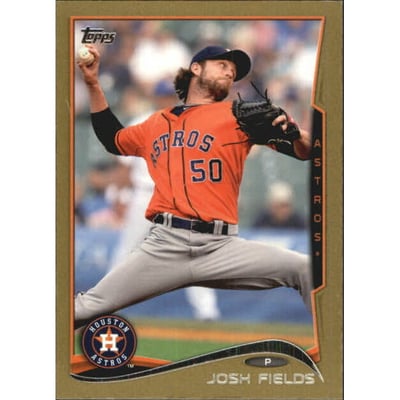 2014 Topps Mini Gold #286 Josh Fields
