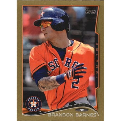 2014 Topps Mini Gold #75 Brandon Barnes