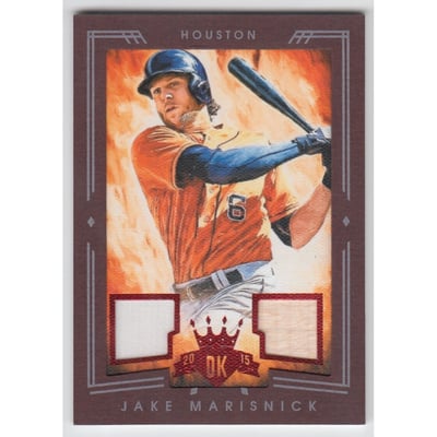 2015 Diamond Kings DK Materials Framed Red #212 Jake Marisnick/99