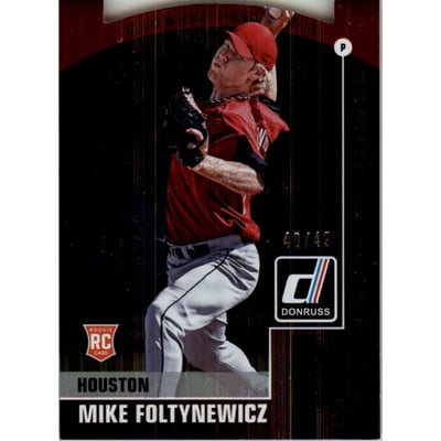 2015 Donruss Preferred Cut to the Chase Bronze #17 Mike Foltynewicz