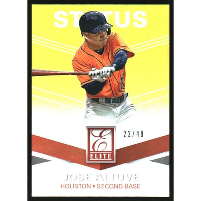2015 Elite Status Gold #60 Jose Altuve
