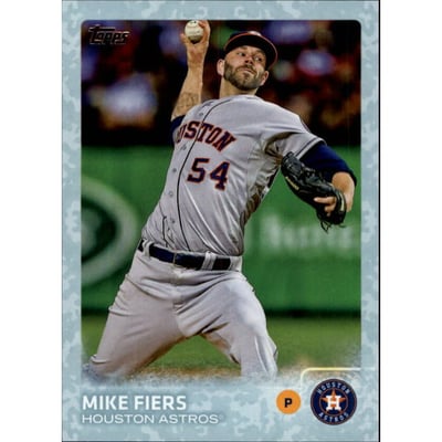 2015 Topps Update Snow Camo #US351 Mike Fiers