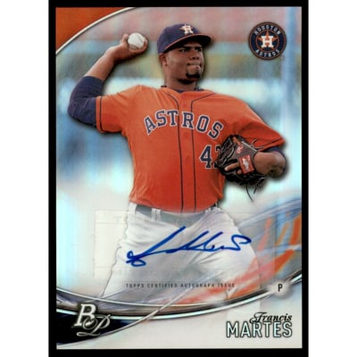 2016 Bowman Platinum Top Prospects Autographs #TPAFM Francis Martes