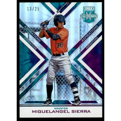 2016 Elite Extra Edition Aspirations Tie Dye #166 Miguelangel Sierra
