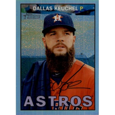 2016 Topps Heritage Chrome Refractors #THC430 Dallas Keuchel
