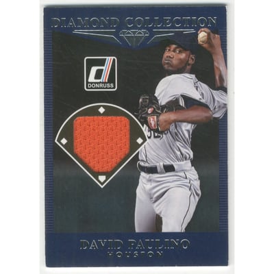 2017 Donruss Diamond Collection Memorabilia #DCDP David Paulino