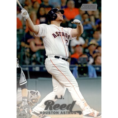 2017 Stadium Club 5x7 #180 A.J. Reed