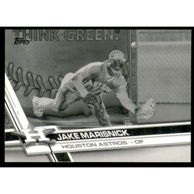 2017 Topps Black and White Negative #526 Jake Marisnick