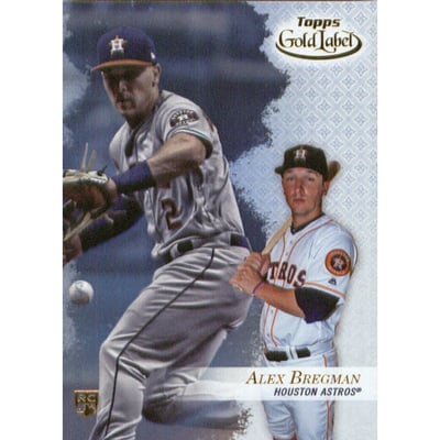 2017 Topps Gold Label Class 1 #21 Alex Bregman RC