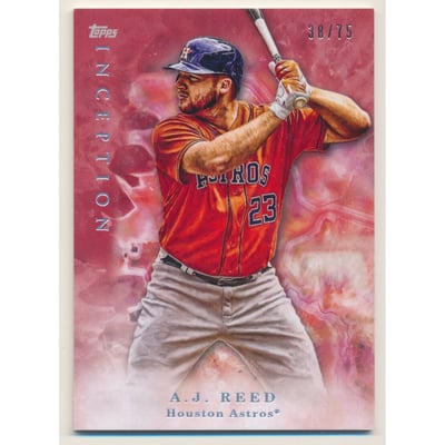 2017 Topps Inception Red #98 A.J. Reed