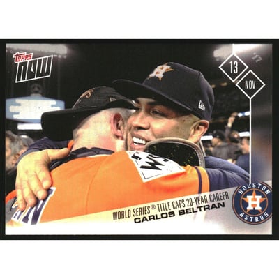 2017 Topps Now Offseason #OS67 Carlos Beltran/626*