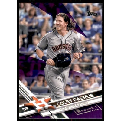 2017 Topps Toys R Us Purple Border #196 Colby Rasmus