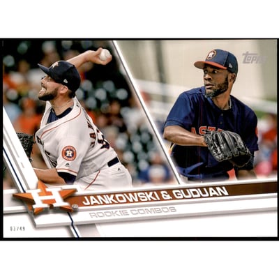 2017 Topps Update 5x7 #US297 Reymin Guduan/Jordan Jankowski