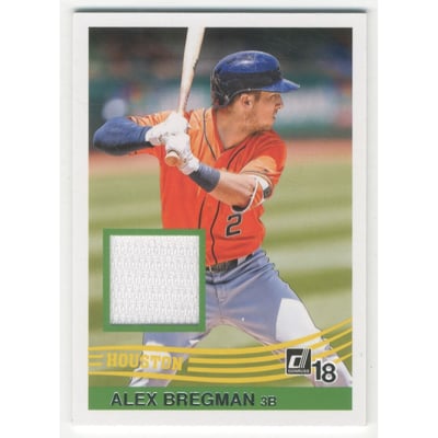 2018 Donruss '84 Retro Materials #R84AB Alex Bregman
