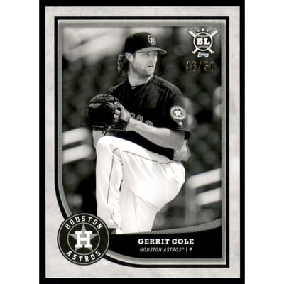 2018 Topps Big League Black and White #60 Gerrit Cole