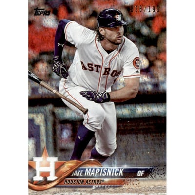 2018 Topps Factory Set Foilboard #128 Jake Marisnick
