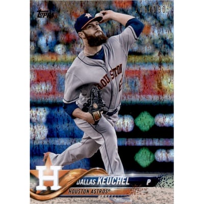 2018 Topps Factory Set Foilboard #397 Dallas Keuchel