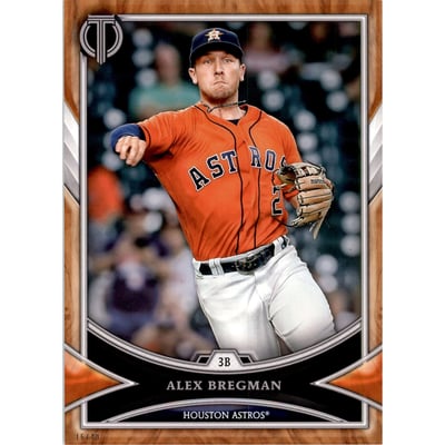 2018 Topps Tribute 5x7 #43 Alex Bregman