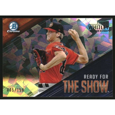2019 Bowman Chrome Ready for the Show Atomic Refractors #RFTS12 Forrest Whitley