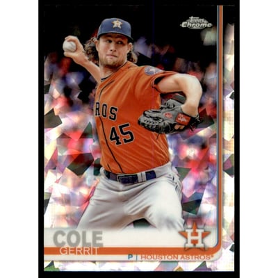 2019 Topps Chrome Sapphire #572 Gerrit Cole