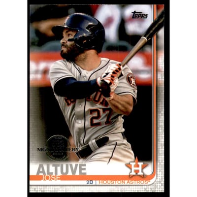 2019 Topps Factory Set 582 Montgomery #178 Jose Altuve