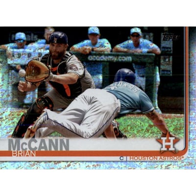 2019 Topps Factory Set Sparkle Foil #322 Brian McCann