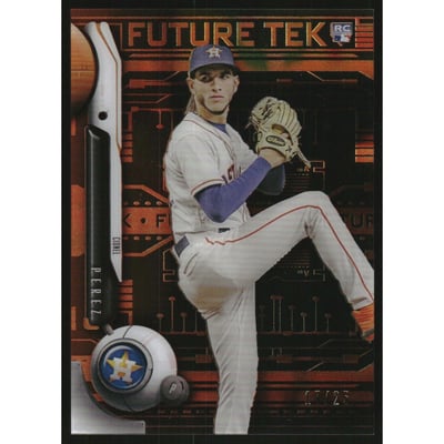 2019 Topps High Tek Future TEK Orange #FTCP Cionel Perez