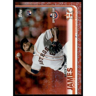 2019 Topps Opening Day Red Foil #181 Josh James