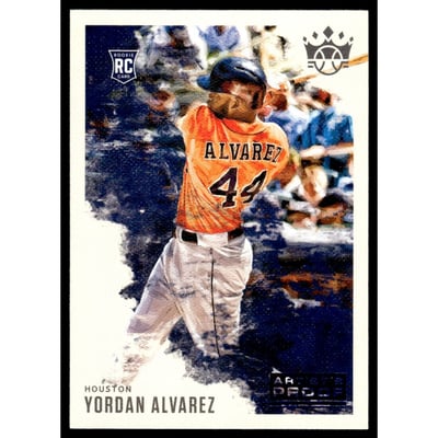 2020 Diamond Kings Artist Proof Blue #58 Yordan Alvarez