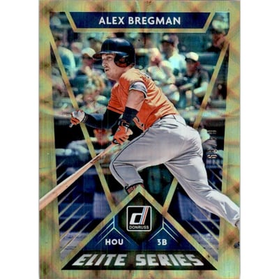 2020 Donruss Elite Series Gold #6 Alex Bregman