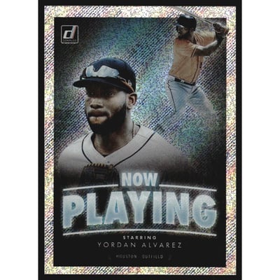 2020 Donruss Now Playing Rapture #4 Yordan Alvarez