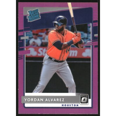2020 Donruss Optic Pink #45 Yordan Alvarez RR