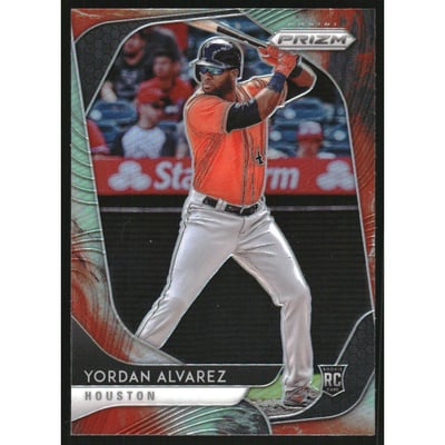 2020 Panini Prizm Prizms Cosmic Haze #181 Yordan Alvarez