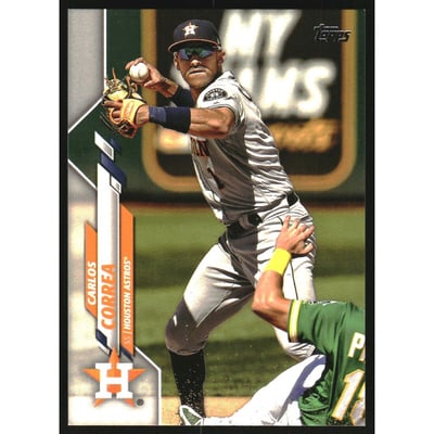 2020 Topps Advanced Stats #349 Carlos Correa