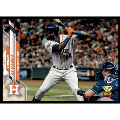 2020 Topps Base Set Photo Variations #276C Yordan Alvarez/batting, white jsy FACTORY