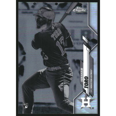 2020 Topps Chrome Negative Refractors #56 Abraham Toro