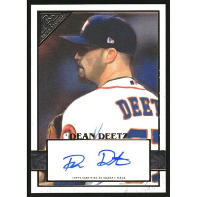 2020 Topps Gallery Autographs #138 Dean Deetz